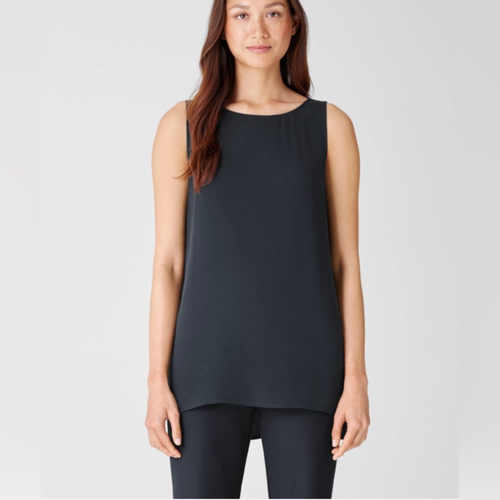 100% silk tank